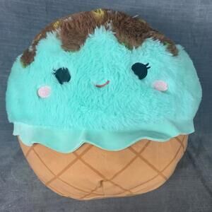 Squishmallow Maya Mint Ice Cream Sundae 12" Plush Toy 2022 Fuzz A Mallow